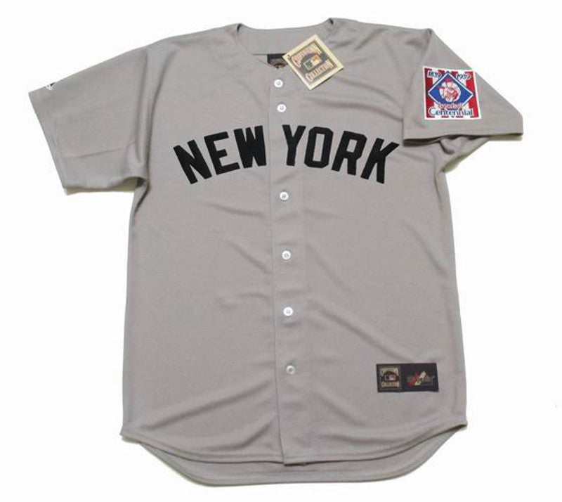 JD NYY 1939 Cooperstown Throwback Away Stitched Jersey, Vintage Baseball Jersey, Retro Sewn Jersey