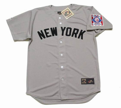 JD NYY 1939 Cooperstown Throwback Away Stitched Jersey, Vintage Baseball Jersey, Retro Sewn Jersey