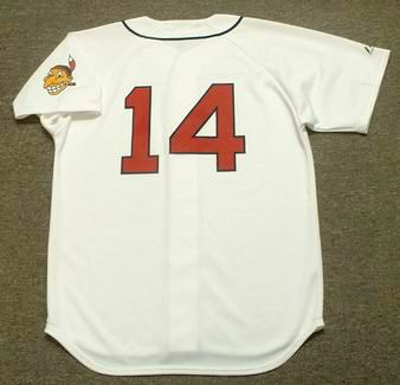 Larry Doby Cleveland Indians 1948 Baseball jersey retro stitched fan gear RTJ00155