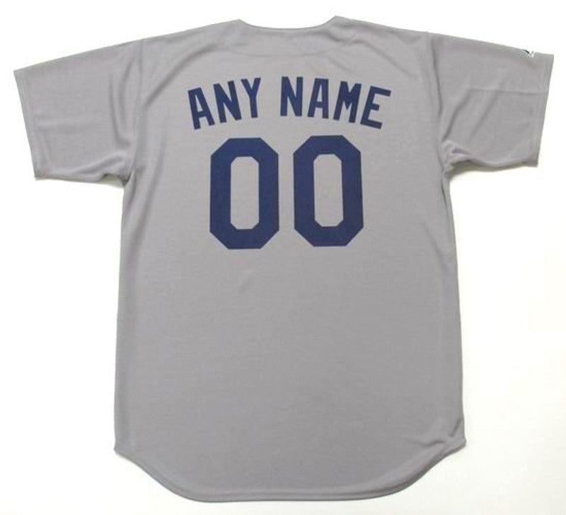 LAD LAD 1960s Throwback Away Custom Name Number Stitched Jersey, Vintage Baseball Jersey, Retro Sewn Jersey