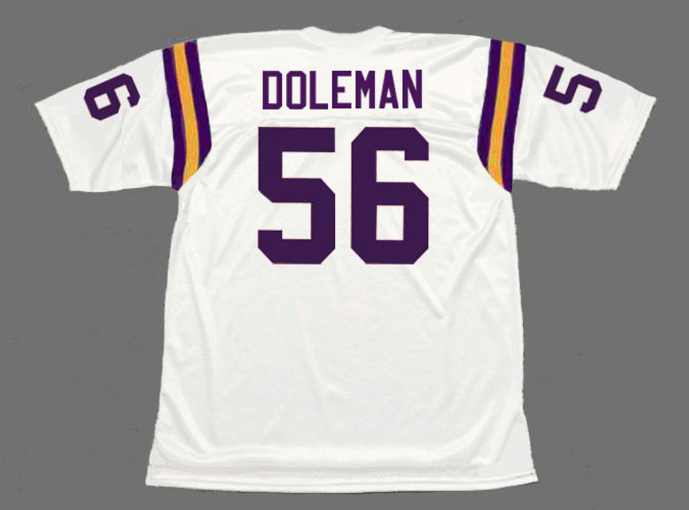 Minnesota Vikings Chris Doleman 1990 Away Throwback Football Jersey product image