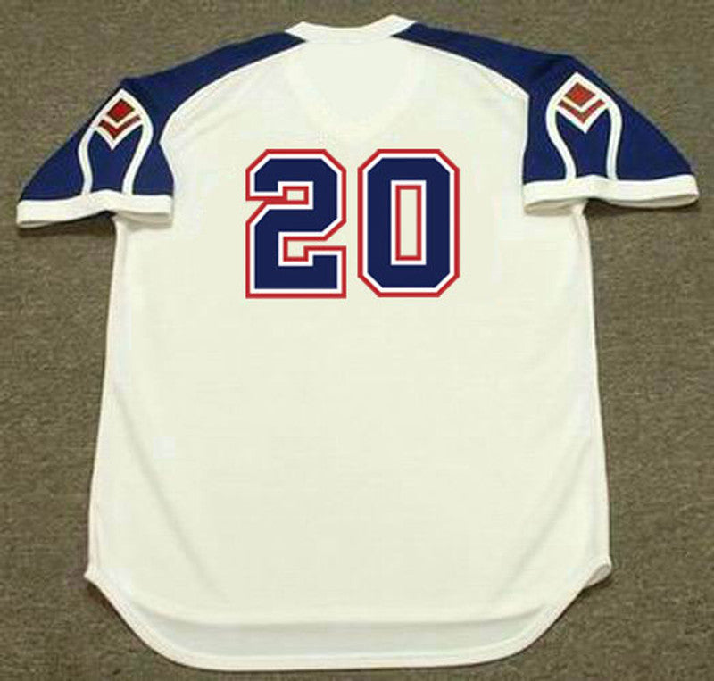JD AB 1970s Home Throwback Baseball Stitched Jersey, Vintage Baseball Jersey, Retro Sewn Jersey