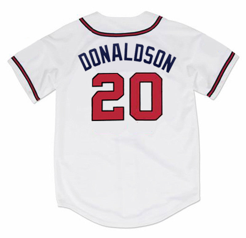 Josh Donaldson Atlanta Braves Baseball jersey retro stitched fan gear RTJ00322