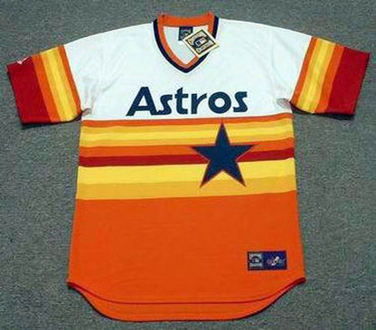 Bill Doran Houston Astros 1980s Baseball jersey retro stitched fan gear RTJ01779