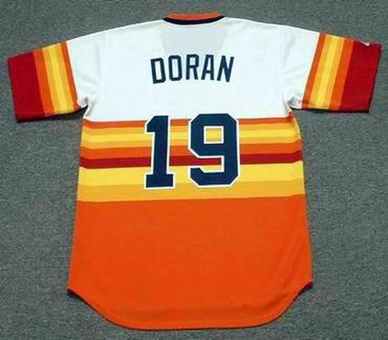 Bill Doran Houston Astros 1980s Baseball jersey retro stitched fan gear RTJ01779