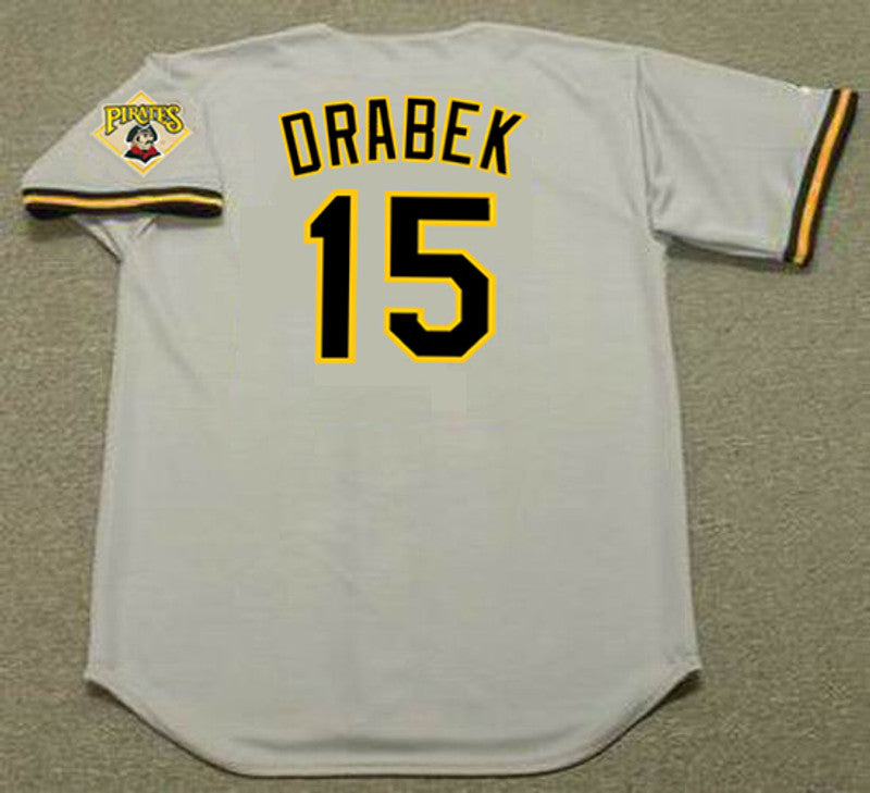 Doug Drabek Pittsburgh Pirates 1992 Baseball jersey retro stitched fan gear RTJ01091