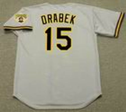 Doug Drabek Pittsburgh Pirates 1992 Baseball jersey retro stitched fan gear RTJ01091