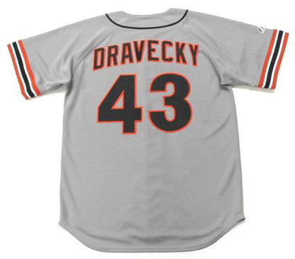 Dave Dravecky San Francisco Giants 1987 Baseball jersey retro stitched fan gear RTJ01279