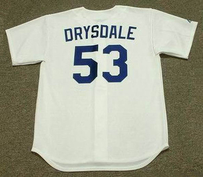 DD LAD 1960s Cooperstown Throwback Baseball Stitched Jersey, Vintage Baseball Jersey, Retro Sewn Jersey
