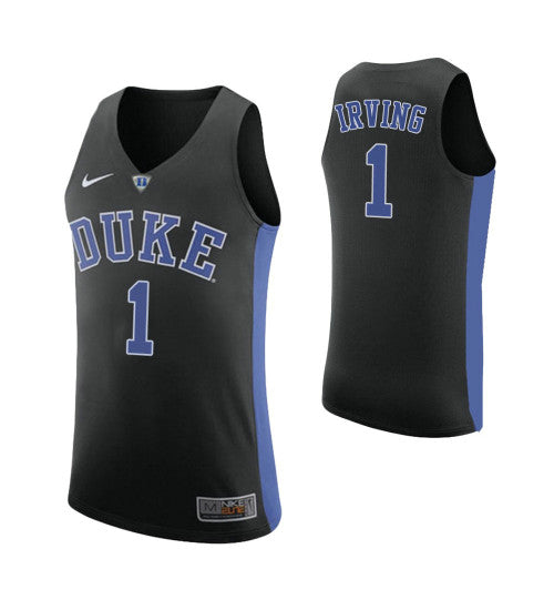 Duke Blue Devils 1 Kyrie Irving College Basketball Jersey Black retro stitched fan jersey RTJ5739 image 1