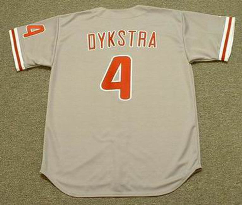 Lenny Dykstra Philadelphia Phillies 1993 Baseball jersey retro stitched fan gear RTJ00128