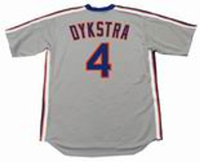 LD NYM 1987 Cooperstown Away Baseball Stitched Jersey, Vintage Baseball Jersey, Retro Sewn Jersey