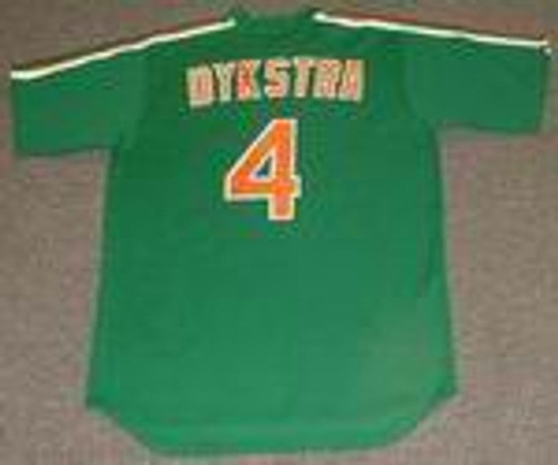 LD NYM 1985 Cooperstown Throwback St. Pattys Day Baseball Stitched Jersey, Vintage Baseball Jersey, Retro Sewn Jersey