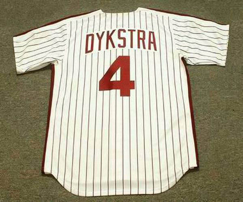 Lenny Dykstra Philadelphia Phillies 1990 Baseball jersey retro stitched fan gear RTJ00129