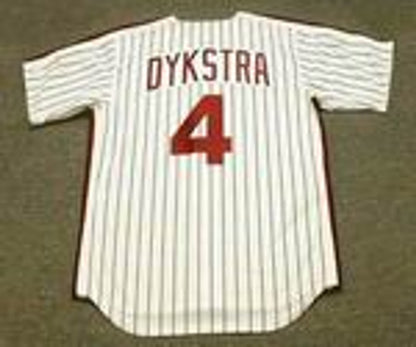 Lenny Dykstra Philadelphia Phillies 1990 Baseball jersey retro stitched fan gear RTJ00129