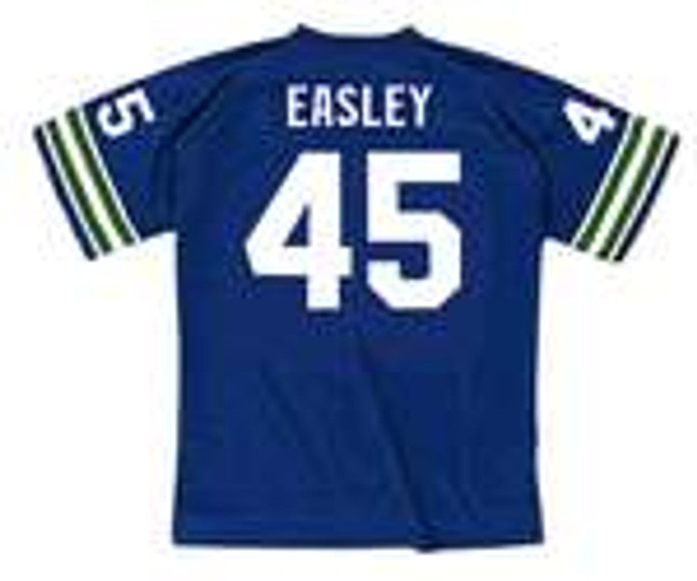 Seattle Seahawks Kenny Easley 1982 Throwback Football Jersey product image