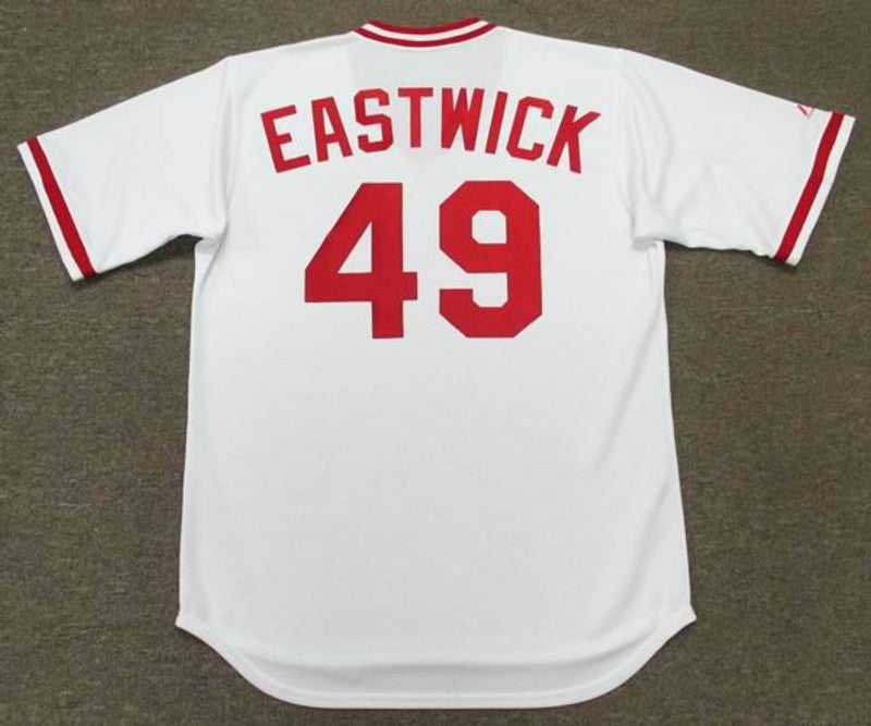 RE CR 1975 Cooperstown Home Baseball Stitched Jersey, Vintage Baseball Jersey, Retro Sewn Jersey
