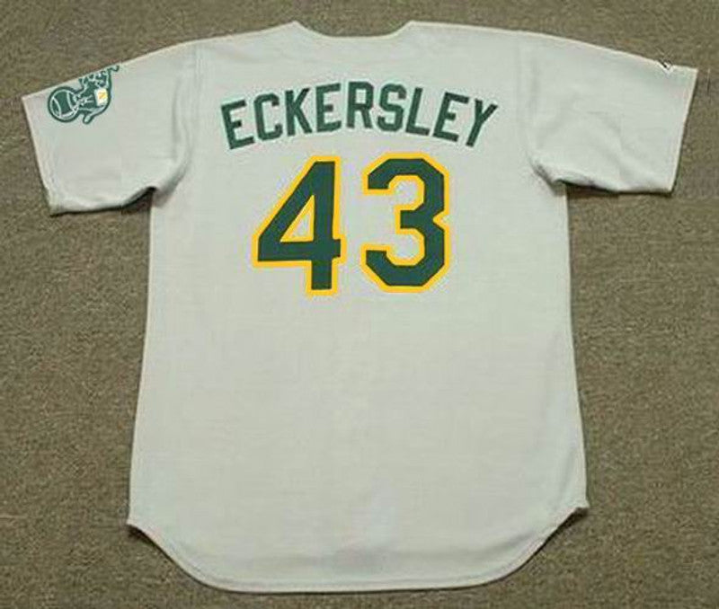 Dennis Eckersley Oakland Athletics 1989 Baseball jersey retro stitched fan gear RTJ01175