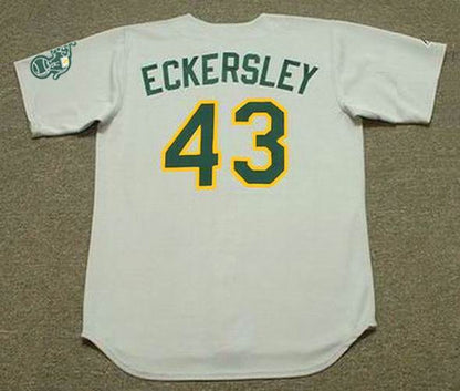 Dennis Eckersley Oakland Athletics 1989 Baseball jersey retro stitched fan gear RTJ01175