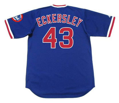 Dennis Eckersley Chicago Cubs 1986 Baseball jersey retro stitched fan gear RTJ01178