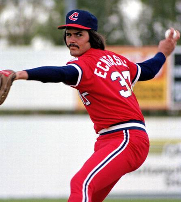 Dennis Eckersley Cleveland Indians 1975 Baseball jersey retro stitched fan gear RTJ01177