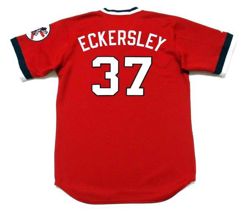 Dennis Eckersley Cleveland Indians 1975 Baseball jersey retro stitched fan gear RTJ01177