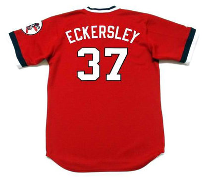 Dennis Eckersley Cleveland Indians 1975 Baseball jersey retro stitched fan gear RTJ01177