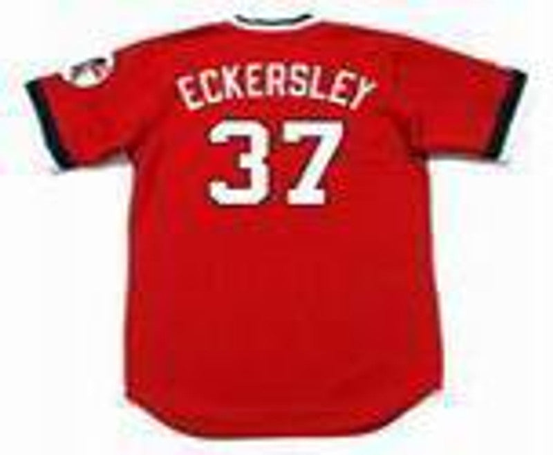 Dennis Eckersley Cleveland Indians 1975 Baseball jersey retro stitched fan gear RTJ01177