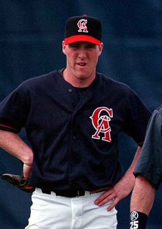 Darin Erstad California Angels 1996 Baseball jersey retro stitched fan gear RTJ01309