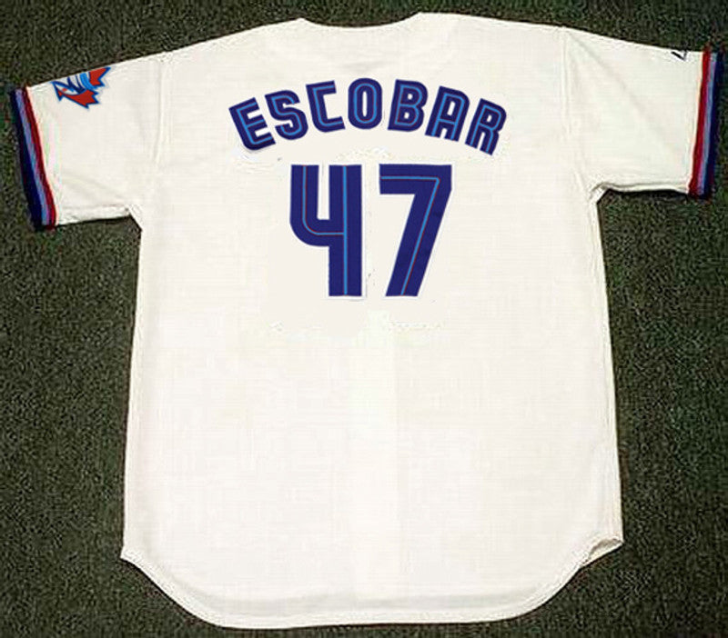 Kelvim Escobar Toronto Blue Jays 1999 Baseball jersey retro stitched fan gear RTJ00278