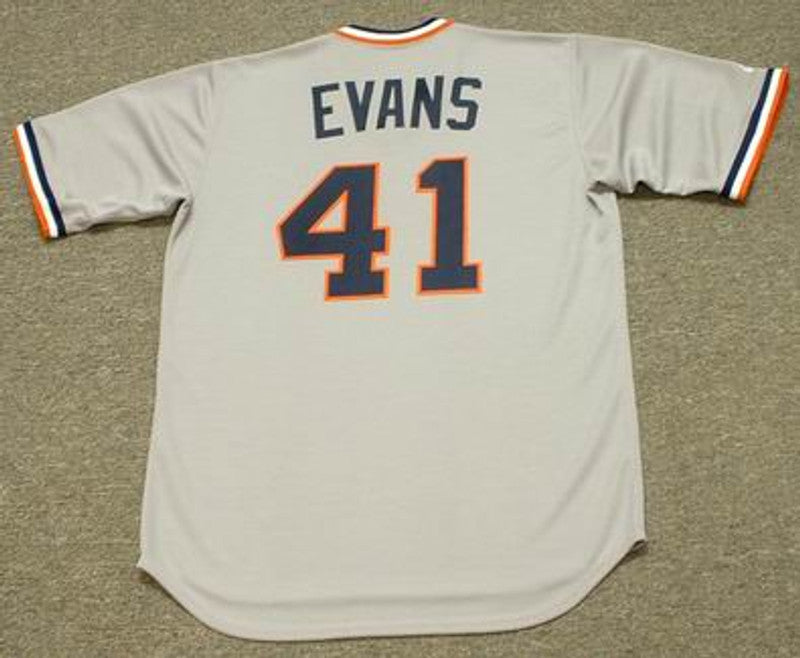 DE DT 1984 Cooperstown Throwback Away Baseball Stitched Jersey, Vintage Baseball Jersey, Retro Sewn Jersey