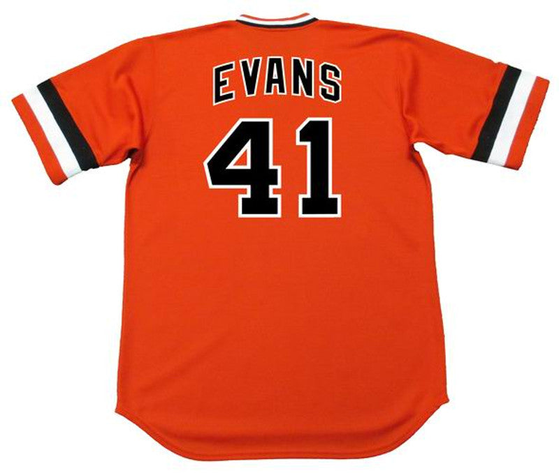 Darrell Evans San Francisco Giants 1982 Baseball jersey retro stitched fan gear RTJ01305
