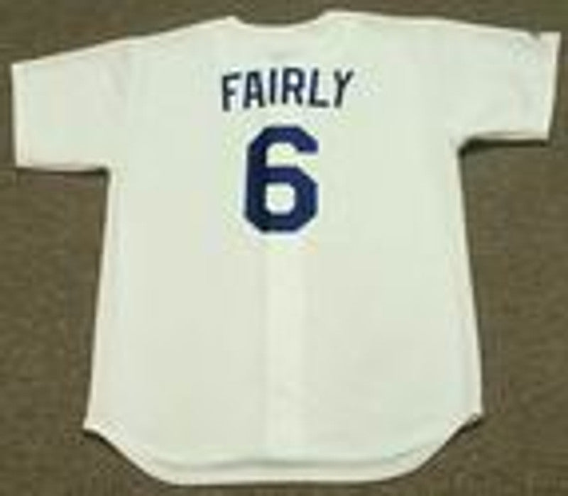 RF LAD 1960s Cooperstown Throwback Home Stitched Jersey, Vintage Baseball Jersey, Retro Sewn Jersey