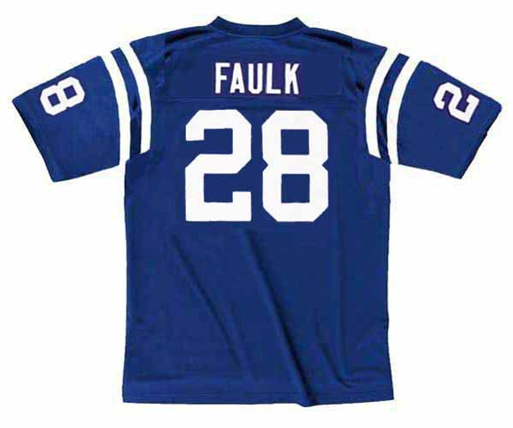 Indianapolis Colts Marshall Faulk 1994 Home Throwback Football Jersey product image