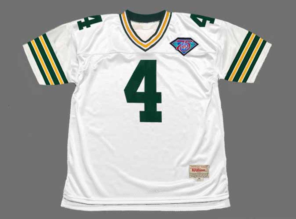 Green Bay Packers Brett Favre 1994 Throwback Green Football Jersey product image