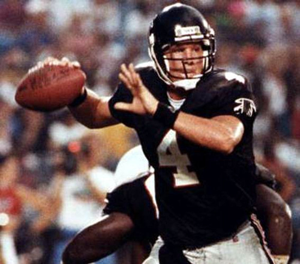 Atlanta Falcons Brett Favre 1991 Home Throwback Football Jersey product image