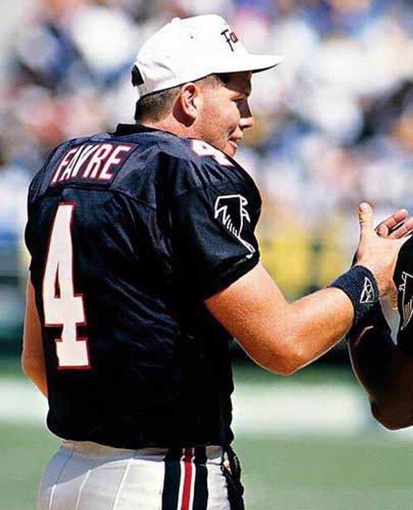 Atlanta Falcons Brett Favre 1991 Home Throwback Football Jersey product image