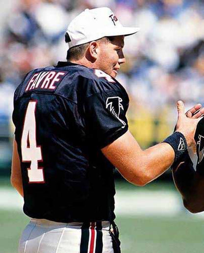 Atlanta Falcons Brett Favre 1991 Home Throwback Football Jersey product image