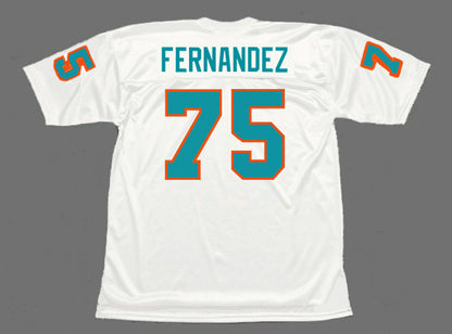 Miami Dolphins Manny Fernandez 1972 Throwback Football Jersey product image