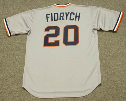 Mark Fidrych Detroit Tigers 1976 Baseball jersey retro stitched fan gear RTJ00041