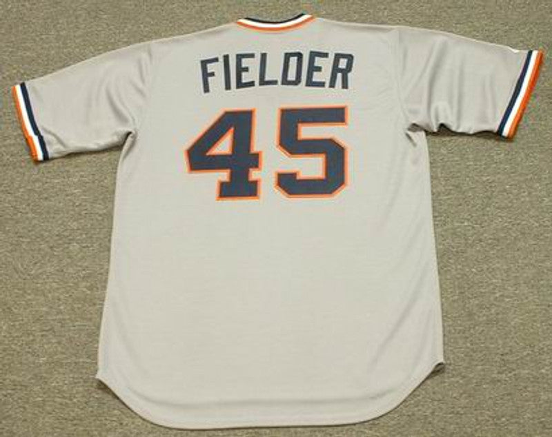 Cecil Fielder Detroit Tigers Baseball jersey retro stitched fan gear RTJ01509