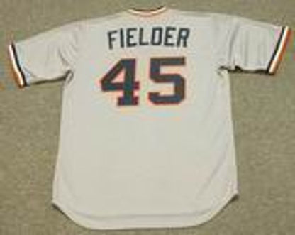 Cecil Fielder Detroit Tigers Baseball jersey retro stitched fan gear RTJ01509
