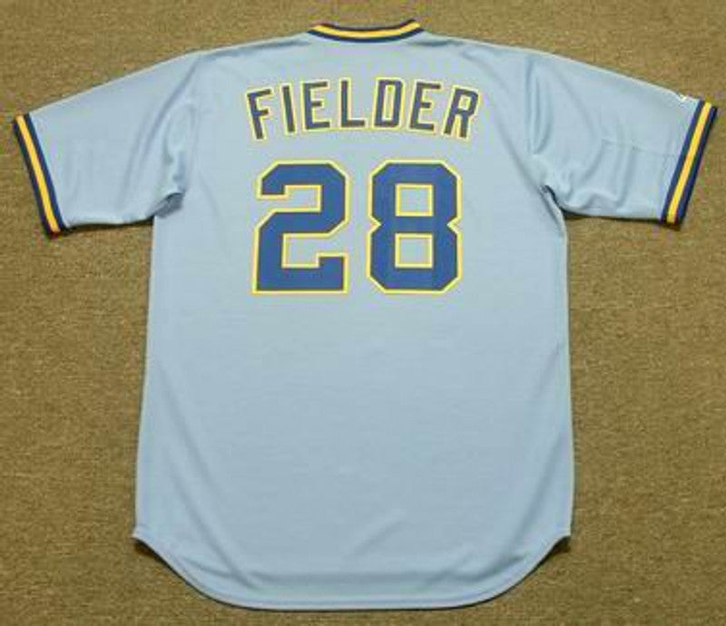 PF MB Milwaukee 1980s Cooperstown Throwback Away Stitched Jersey, Vintage Baseball Jersey, Retro Sewn Jersey