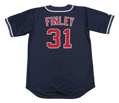 Chuck Finley California Angels 1995 Baseball jersey retro stitched fan gear RTJ01415