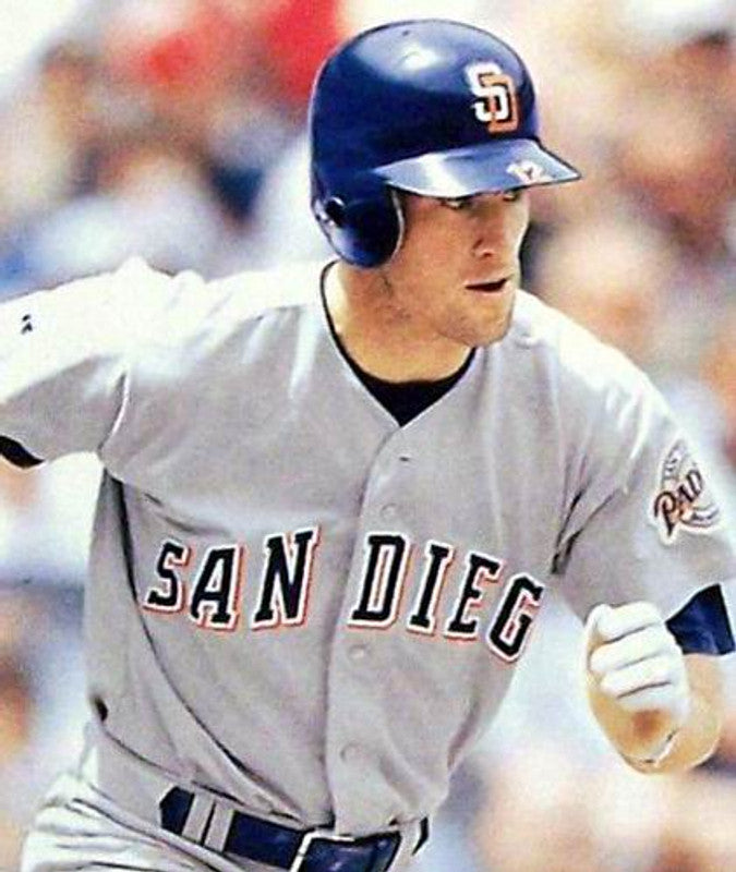 SF SDP 1998 Away Baseball Throwback Stitched Jersey, Vintage Baseball Jersey, Retro Sewn Jersey