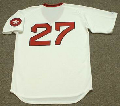 Carlton Fisk Boston Red Sox 1975 Baseball jersey retro stitched fan gear RTJ01530