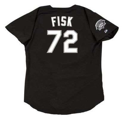 Carlton Fisk Chicago White Sox 1991 Baseball jersey retro stitched fan gear RTJ01523