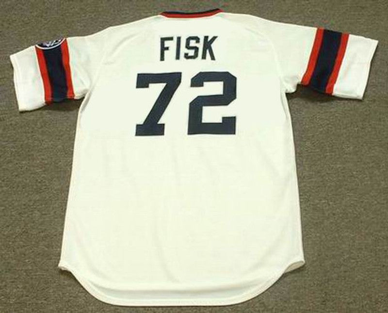 Carlton Fisk Chicago White Sox 1985 Baseball jersey retro stitched fan gear RTJ01527