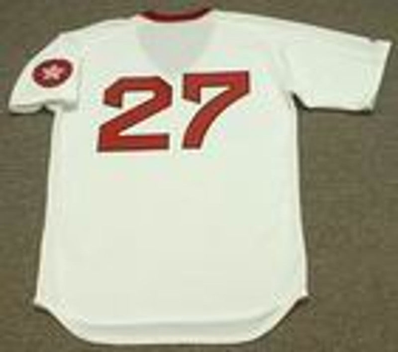 CF BRS 1975 Cooperstown Throwback Baseball Stitched Jersey, Vintage Baseball Jersey, Retro Sewn Jersey