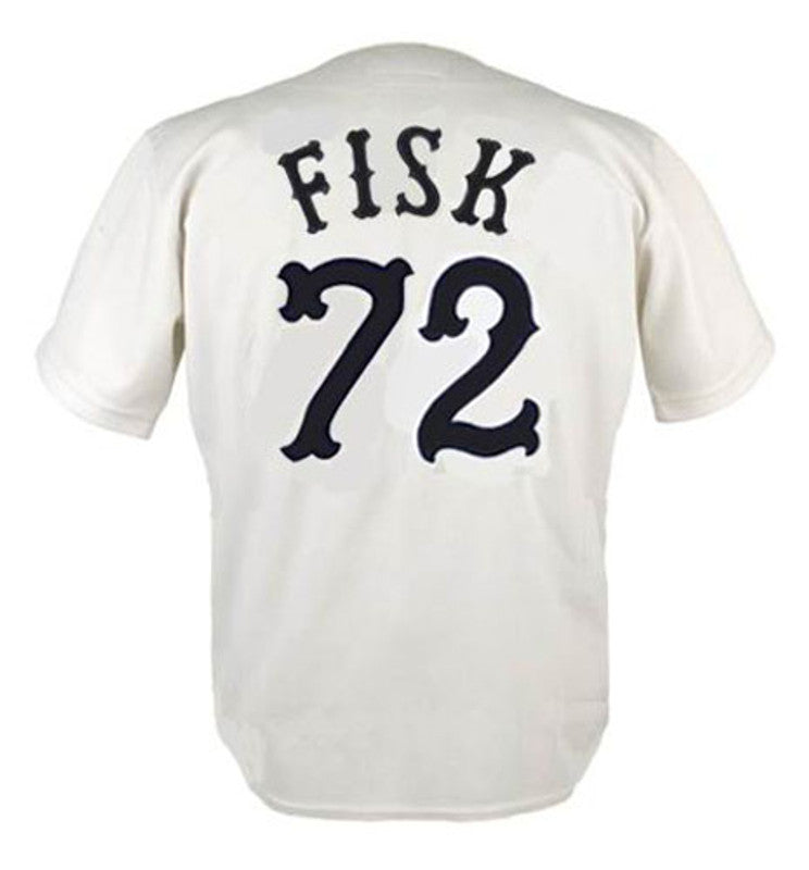 Carlton Fisk Chicago White Sox 1981 Baseball jersey retro stitched fan gear RTJ01528